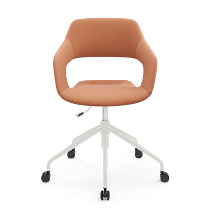 Oliver Medium Back Tan/White