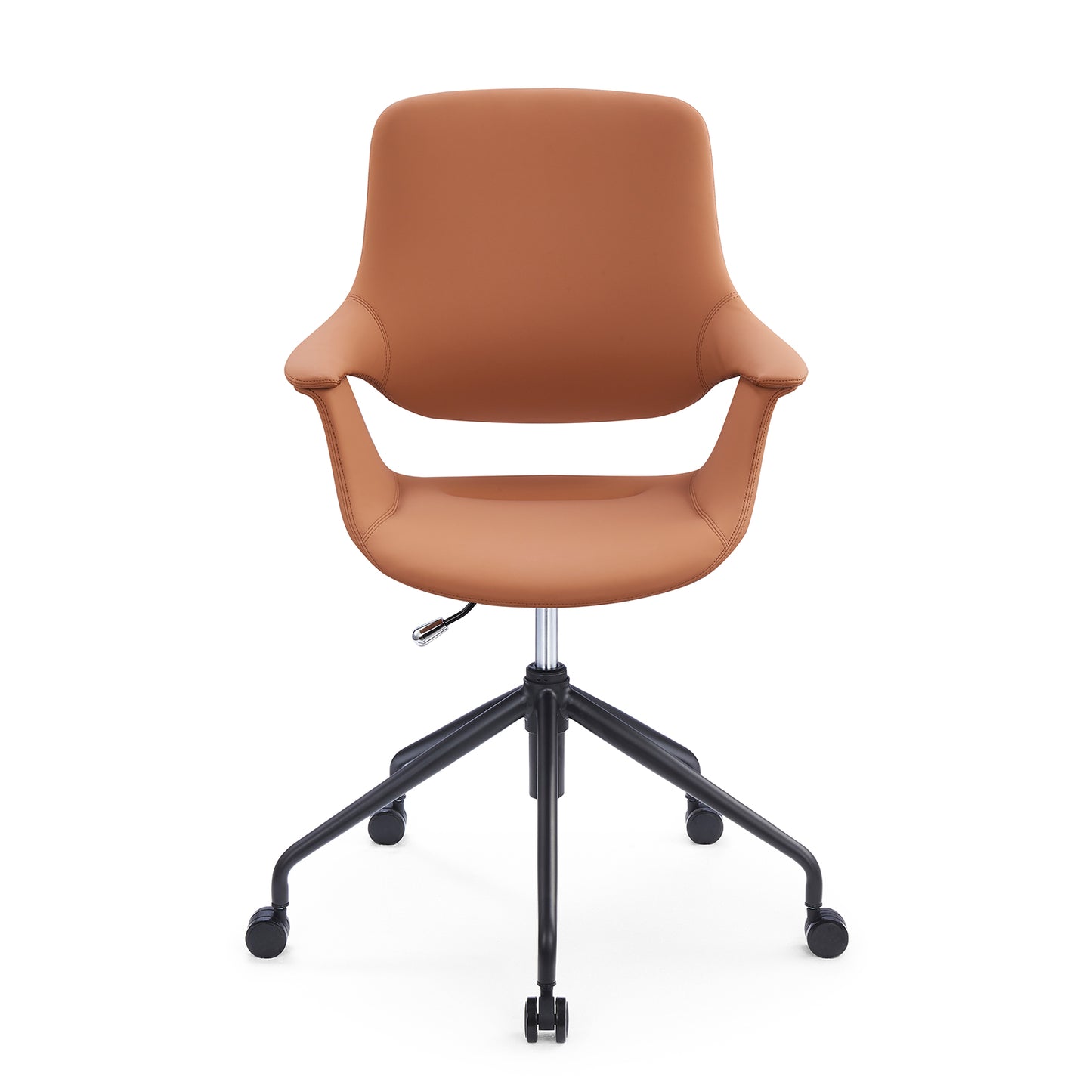 Oliver High Back Tan/White