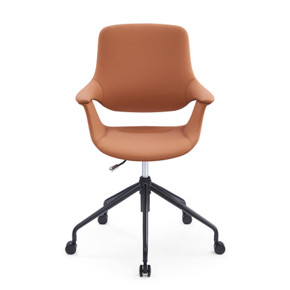 Oliver High Back Tan/White