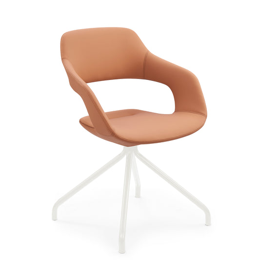 Oliver Medium Back Reception Tan/White