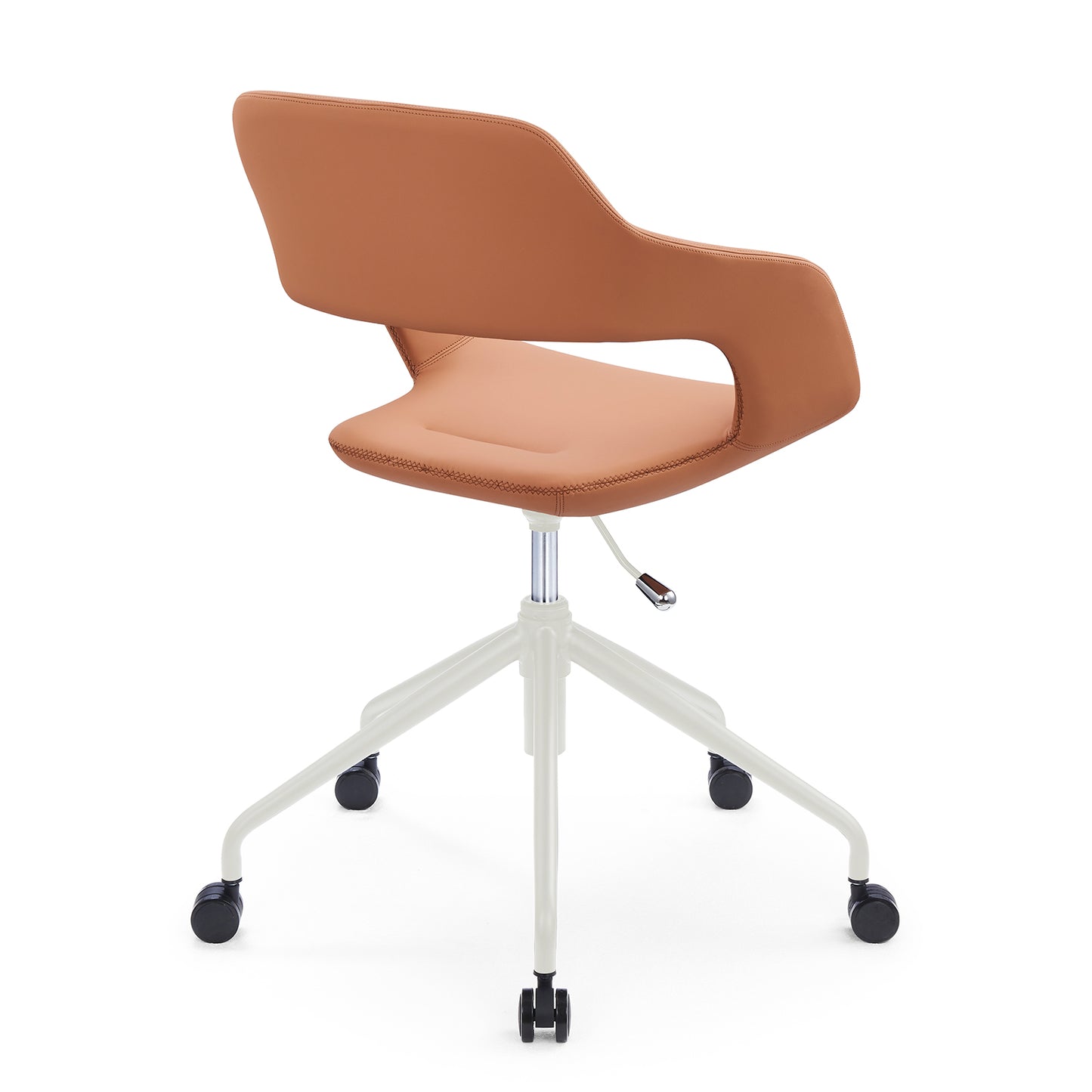 Oliver Medium Back Tan/White
