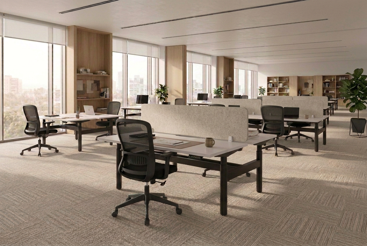 S2 Round Leg Workstation Series