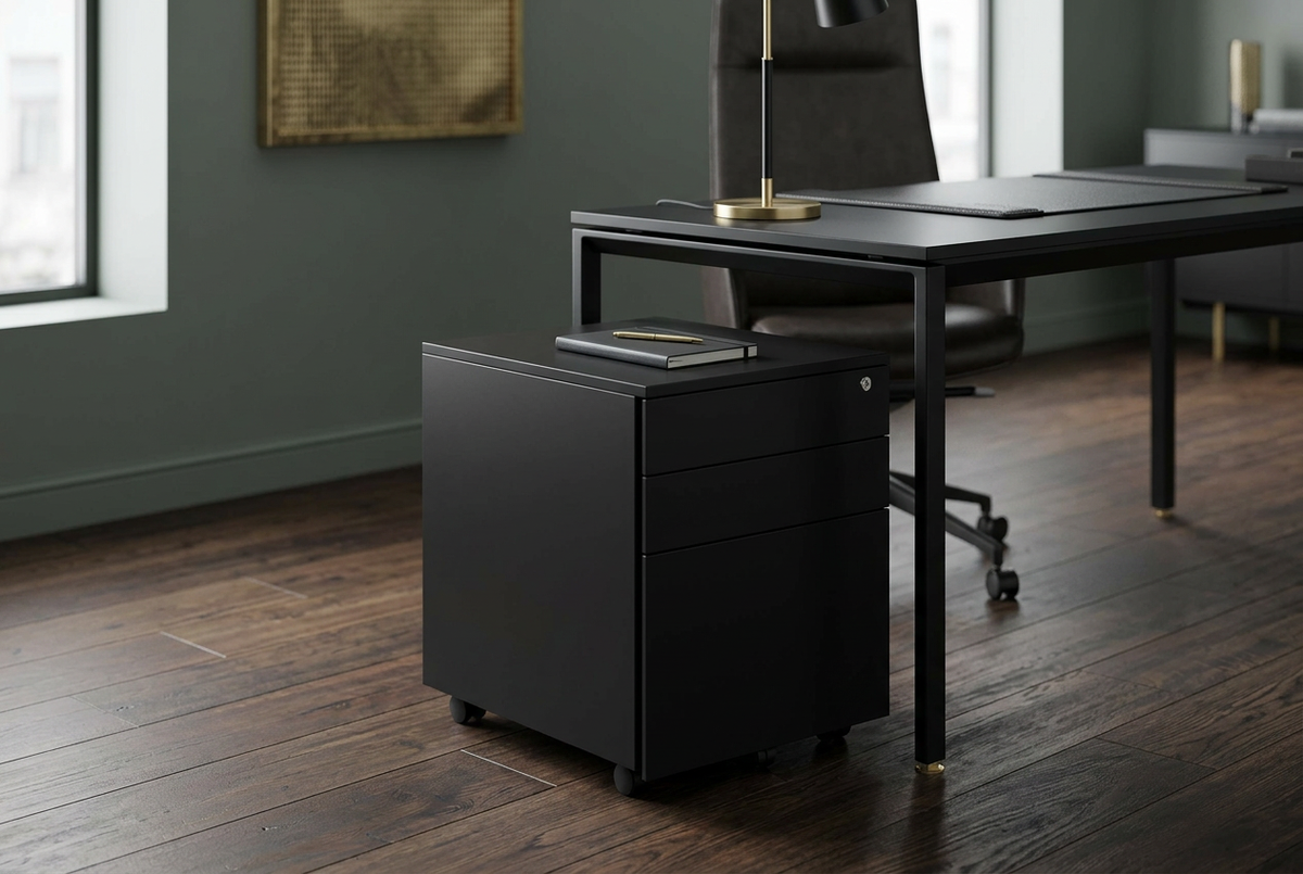 SB2-Standard Pedestal 2 drawer + File