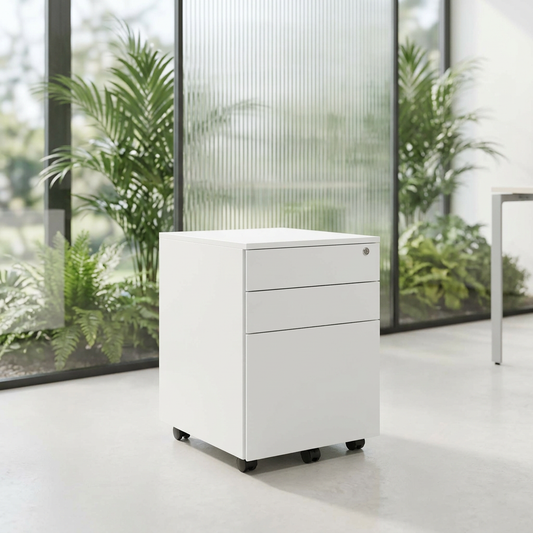 SB2-Standard Pedestal 2 drawer + File